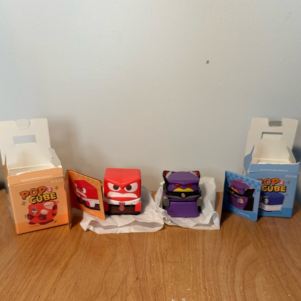 Disney Pixar x Pop Mart, Pop Cubes Series 2 & 3